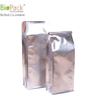 Custom 250g 500g 1kg food ziplock Biodegradable kraft bag with ziplock for coffee/tea from China