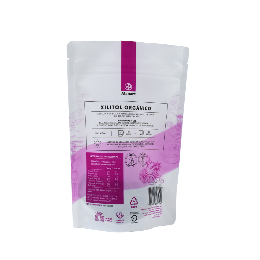 New Style Aluminium Foil Dry Spices Packaging Bags Moringa