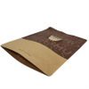 Standard Laminated Material Top Zip Paper Doypack for Coffee