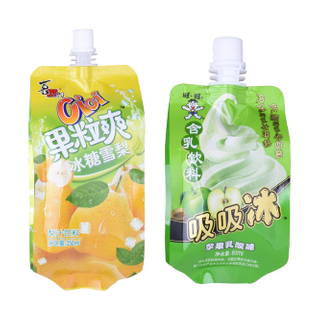 Creative Design Standard Top Zip Baby Food Reusable Pouch