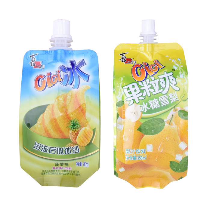 Eco Friendly Easy Tear Baby Food Pouch Reusable