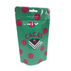 Food Ziplock Matte Black Clear Plastic Cookie Bags