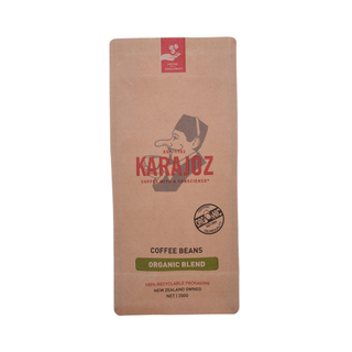 Heat Seal Eco Friendly Renewable 12 Oz Coffee Bag