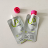 New Design Food Grade Baby Resistant Juice Fruit Mud Spout Pouch 