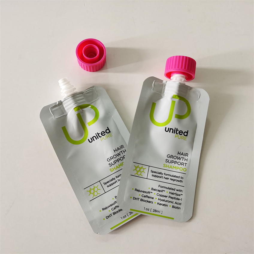 New Design Food Grade Baby Resistant Juice Fruit Mud Spout Pouch 