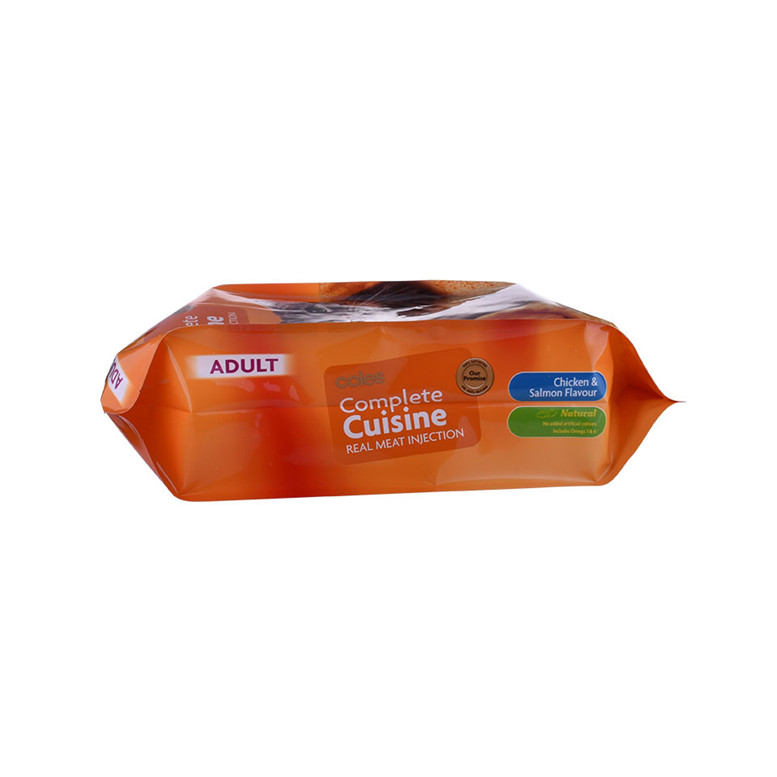 Newest Recyclable Materials Block Bottom Eco Friendly Cat Litter Bags with Glossy Finish