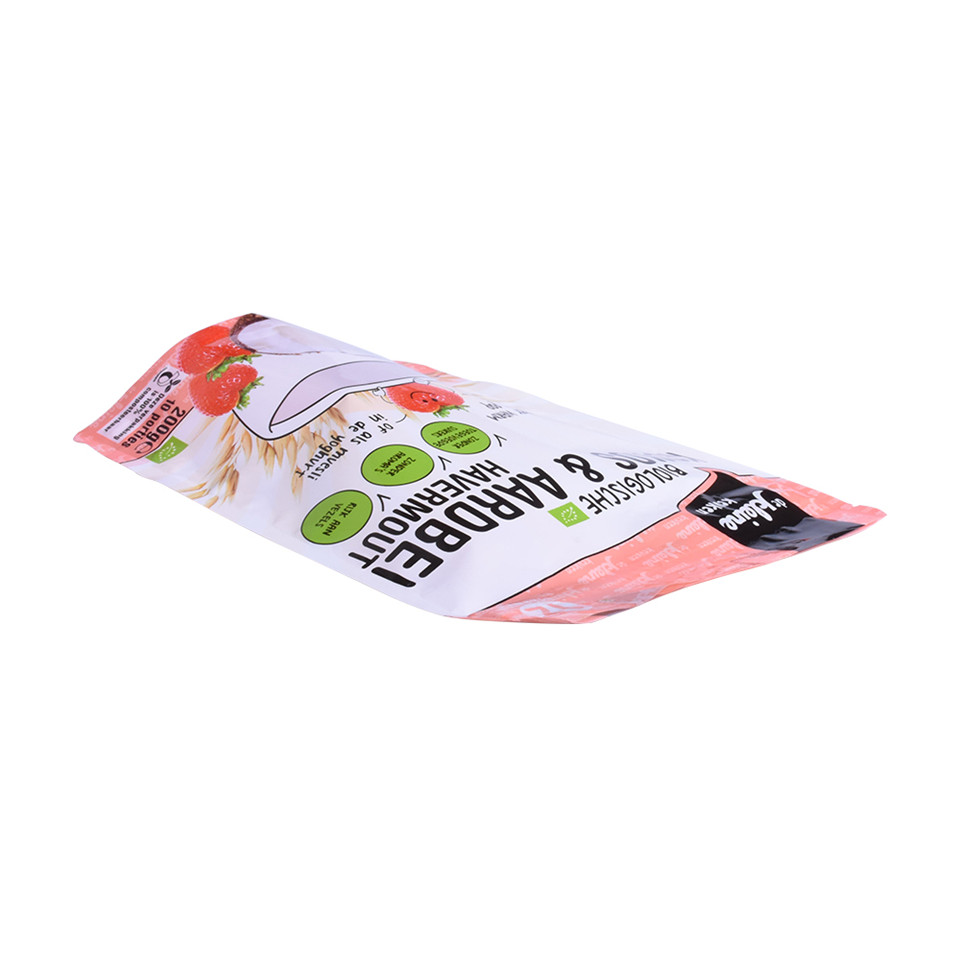 Stand Up Colourful Laminated Material Biodegradable Materials Barrier Pouches