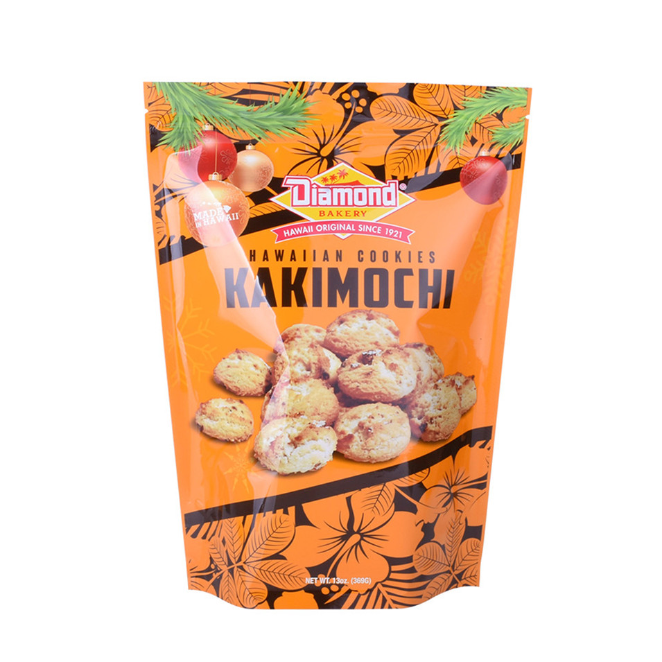 Fashion New Style Printing Doypack For Snack Cookies Resealable Bag