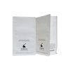 100% High Barrier OTR WVTR Compostable Metalized Flat Bottom Coffee Bag with Valve