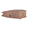 Retail Kraft Paper Poly Gusseted Personalized Plastic Bag Supplier Heat Sealer For Food