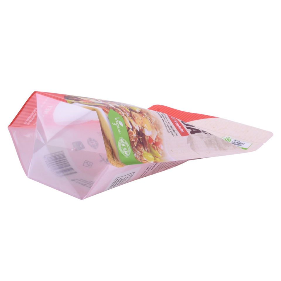 Custom Printed Eco Friendly Biodegradable Reclosable Zipper Bags Free Samples