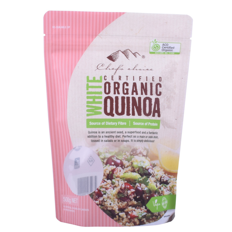 Custom Printed Eco Friendly Biodegradable Reclosable Zipper Bags Free Samples