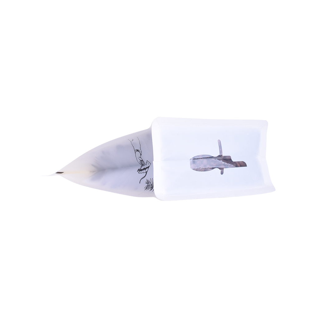 Home Compostable Coffee Packaging Bags with Resealable Zipper and Valve