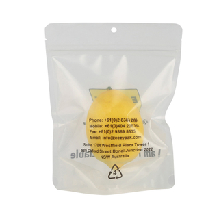 FSC zertifizierte Quad -Versiegelungspolybeutel für T -Shirt -Verpackung