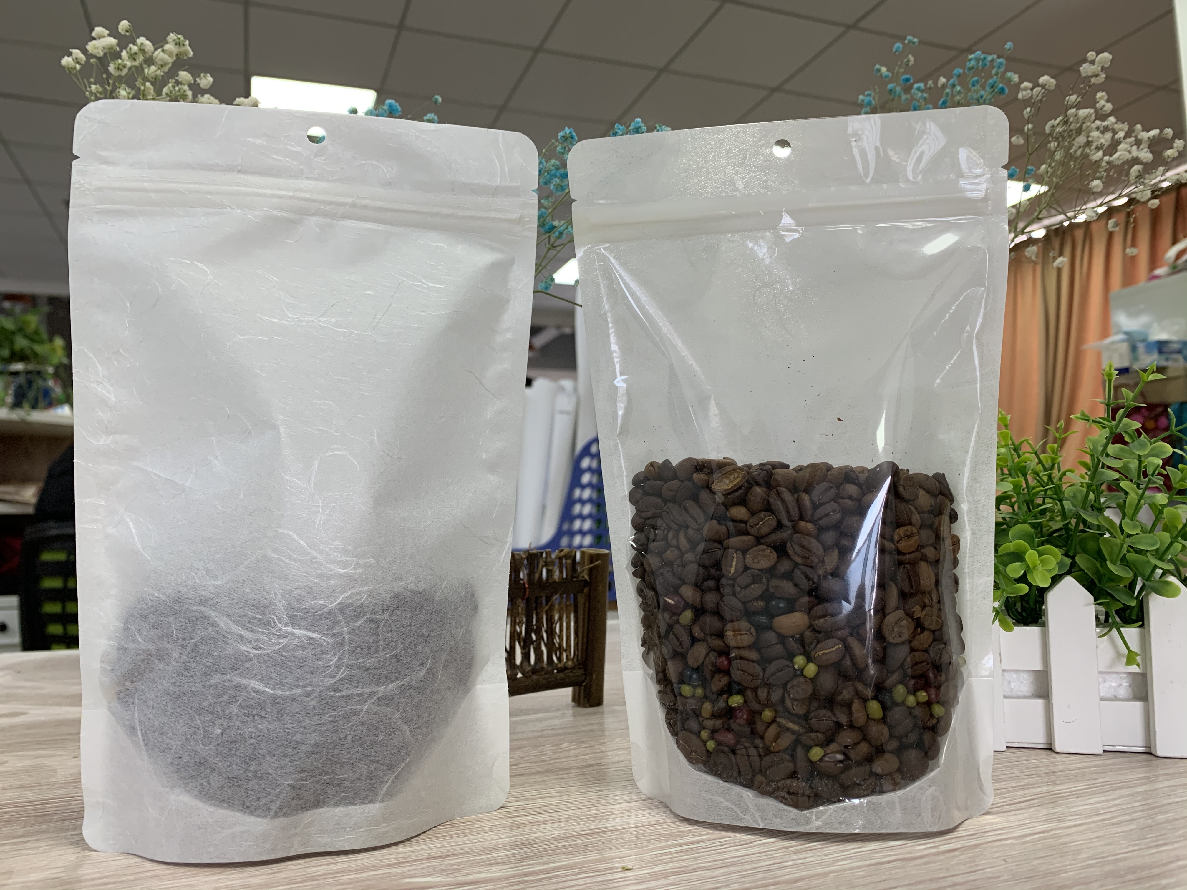 Good Seal Ability Ziplock Top Compostable Storage Bags