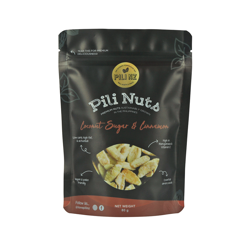 Custom Logo With Tin Tie Dry Fruit Packing Pouch Manufacturer