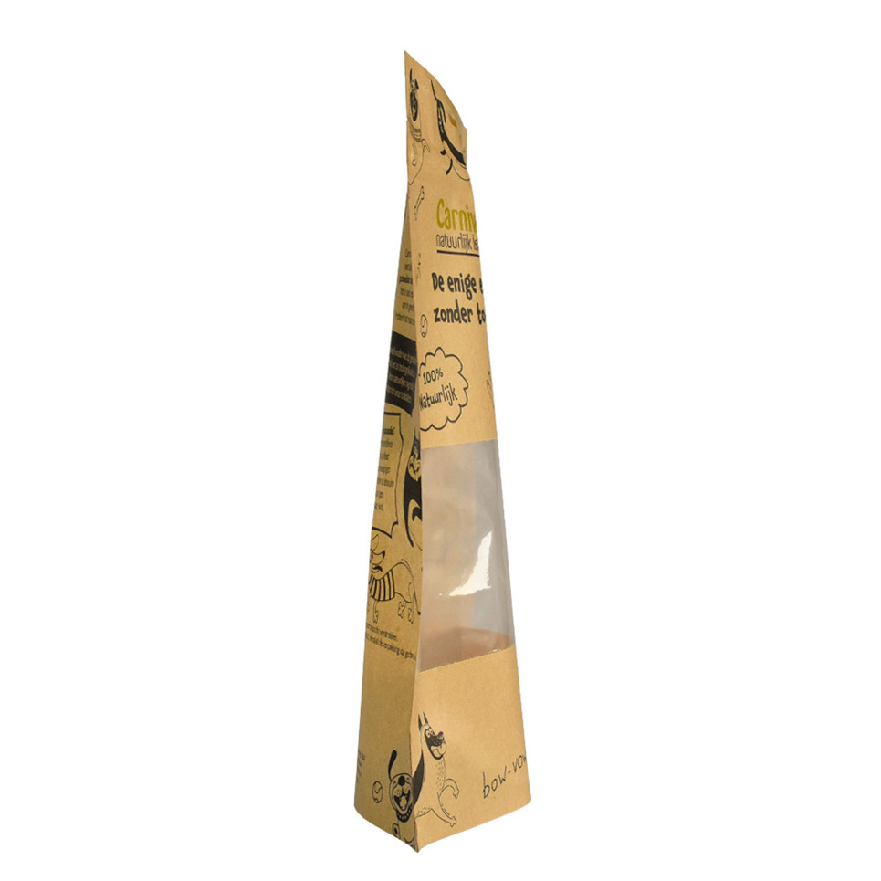 Free Samples Recyclable Materials Dog Food Packaging Paper Bag