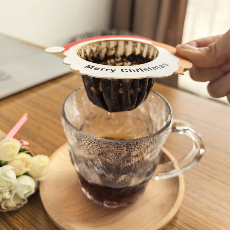 Portabel Terbaik Tuangkan Over Coffee Dripper UFO Gaya Kertas Filter Teh