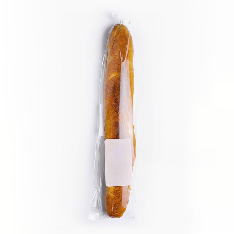 Clear Biodegradable Plastic Bags for Baguette Bread Storage