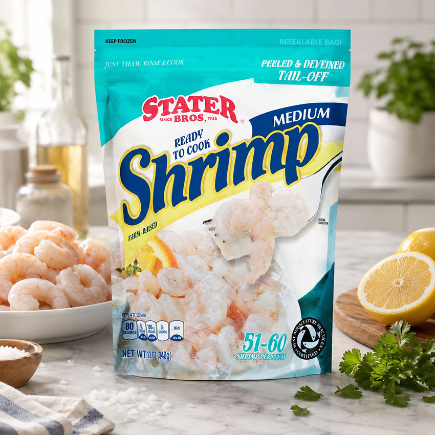 Custom Seafood Frozen Bag