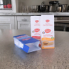 CMYK Color Printing Box Bottom Laminated Plastic Bags for Flour Packaging