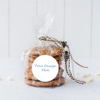 Compostable Plastic Packaging Renewable Cellophane Biscuit Bags with Twist Ties