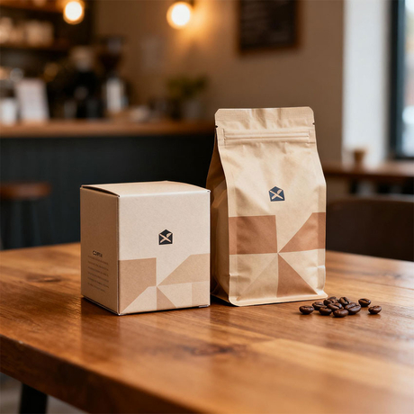Eco-friendly Custom Coffee Mailer Box