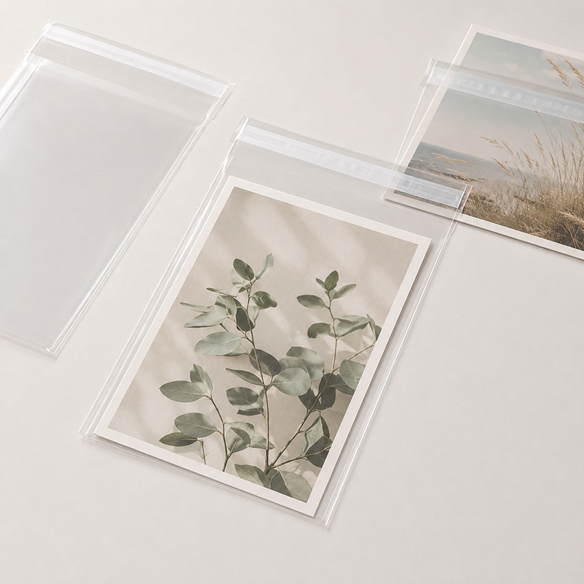Crystal Clear Protective Closure Bags
