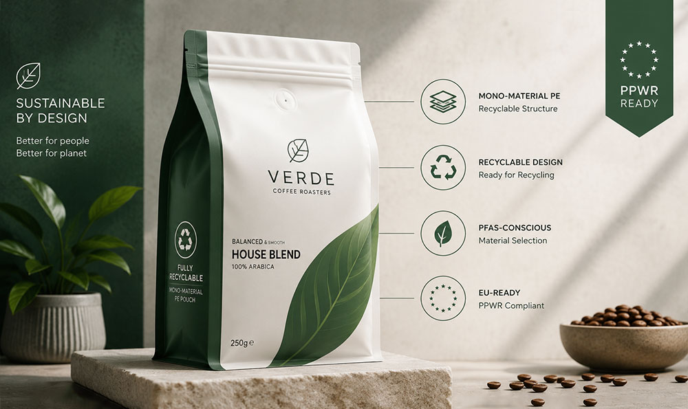 PPWR-ready coffee bags