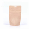 Custom Printing Round Bottom Coffee Bean Biodegradable Packaging Bags Stand up Pouches with Ziplock and Window