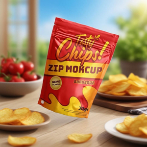 Wholesale Biodegradable Resealable Potato Chip Bags Custom