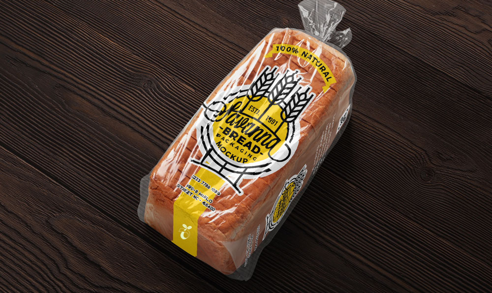 sustainable bread packaging bags for sourdough and bakery bread