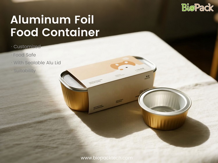 aluminum foil food container
