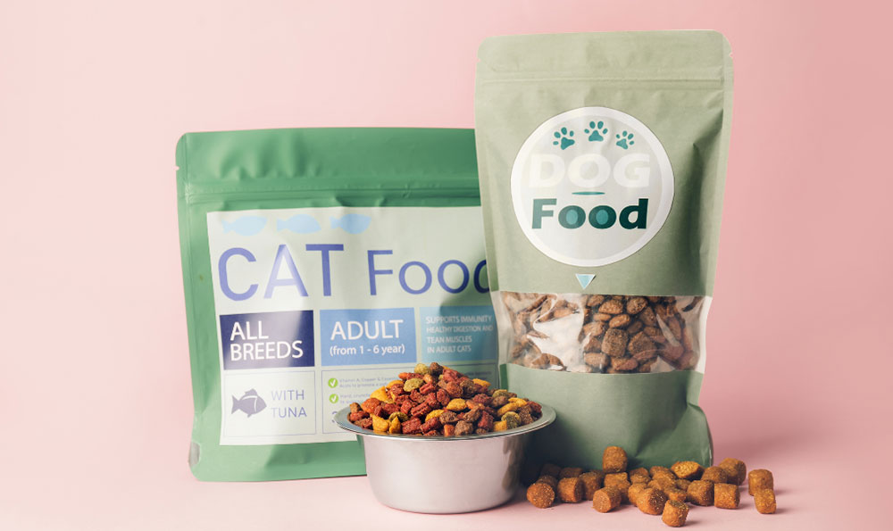 flexible pet food packaging
