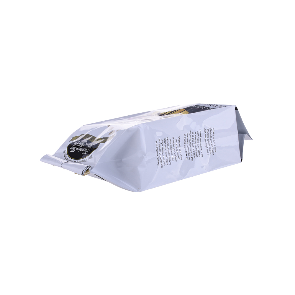 Custom Printed Matte Black Resealable Aluminum Foil Ziplock Biodegradbale Bags