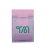100% Bio nedbrytbar 250g flatbunn Kaffebønner Kraft emballasje enveis ventilpose med utskrift engros