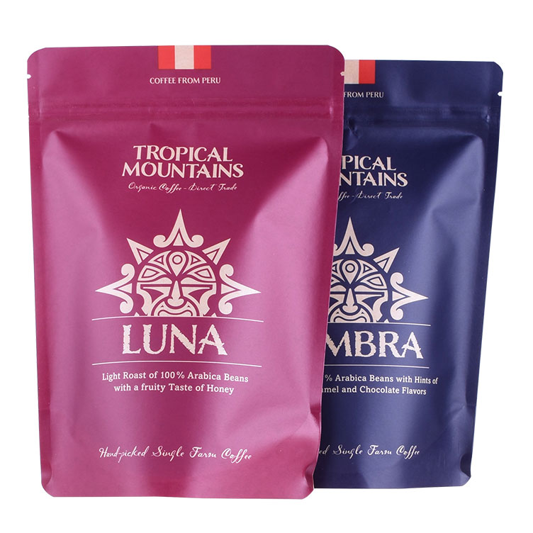 Kraft Pla Borse Eco Friendly Cash Up Coffee Mean Coffaging Produttore di sacchetti flessibili riutilizzabili personalizzati 