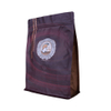 Nhà sản xuất chuyên nghiệp Zipper Top Top Recyable Woven Flat Bottom Tea Tea với van