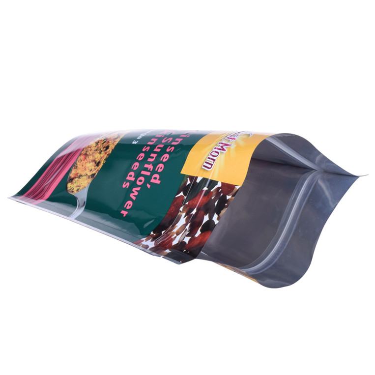 225g Custom Aluminum Granola Stand Up Pouch Smoothie Powder Packaging