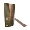 Reusable Kraft Coffee Bean Pouch Food Grade Tea Leaves Stand Up Pouch Plastic Packaging Supplier From China