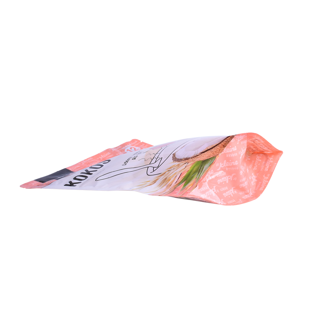 Maisstärke biologisch abbaubare Müsli Verpackung Stand -up -Beutel wiederverschließbares Lebensmittelbeutel Hafer Flexible Tasche Custom