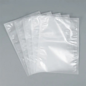100% Compostable Vacuum Suction Flat Packaging Bag For Food Vegetable