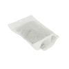 Custom Size Resealable Plain White Unprinted PLA Biodegradable Bags