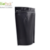Custom 250g 500g 1kg food ziplock Biodegradable kraft bag with ziplock for coffee/tea from China