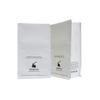 Fully Custom Compostable Plastic 12oz Flat Bottom Coffee Bean Pouch White Kraft Paper Bag Supplier China