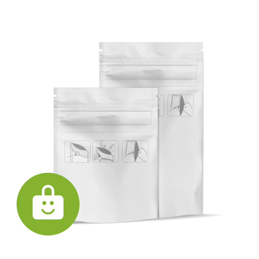 Sustain Material Matte Printing Laminated Material Environmental Friendly Cannabis Packaging