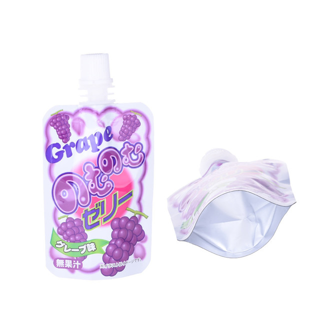 Reusable Reclosable Food Pouch With Spout