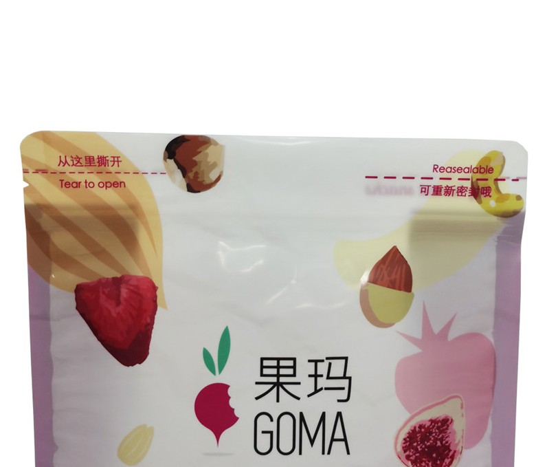 Stampa personalizzate Frutta e noci secche all'ingrosso sigillate
