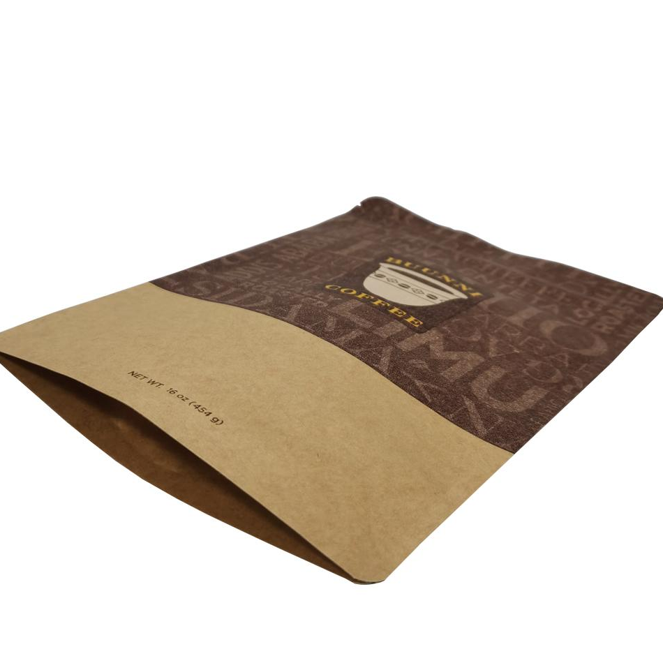에코 히트 씰 음식 ziplock 스탠드 업 크리에이티브 디자인으로 커피 파우치