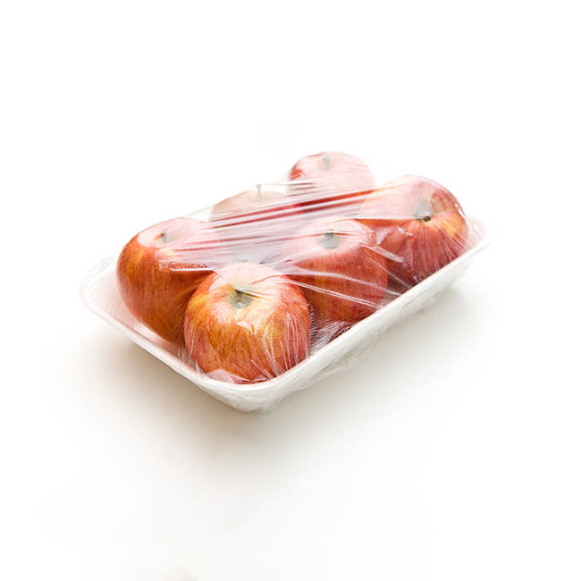 Foldable Moisture Proof Clear Ziplock Compostable Fruits Bags with Hang Hole